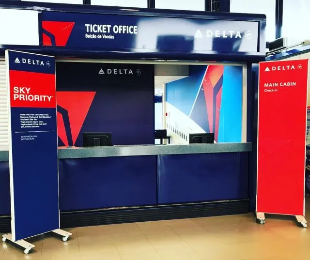 On a misty day like today we’re dreaming of the beautiful island of São Miguel, where we installed custom totems and branded the Delta Air Lines ticket desk in João Paulo II Airport. @delta .
.
.
.
Take a look at our latest projects online. Click the link above or visit www.clockhousedesign.co.uk
.
.
.
.
#airport #branding #branded #deltaairlines #delta #fly #tickets #adventure #islandlife #island #volcanoes #friyay #dreaming #endoftheweek #instapic #hello #portfolio #brandimplementation #islandhopper #backpacking #travelling #takeaselfie #raining #england #mist #weatherchanger #beautiful #air #flying #traveltheworld