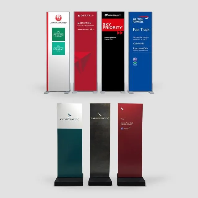 We provide major airlines with airport signage all over the world and have done for over twenty years now. Today we still look to produce and innovate new signage solutions that will work hard, look good and represent good value. 
Contact us if you would like to learn more. 
#signage #airport #branddesign #branding #airportsignage #brands #aroundtheworld #innovate #clockhouse #graphic #graphicdesign #designagency #britishairways #deltaairlines #cathaypacific #japaneseairlines #agencylife #marketing #airport #airline #travel #wayfinding #signs #work #business #Monday #mondaymotivation
